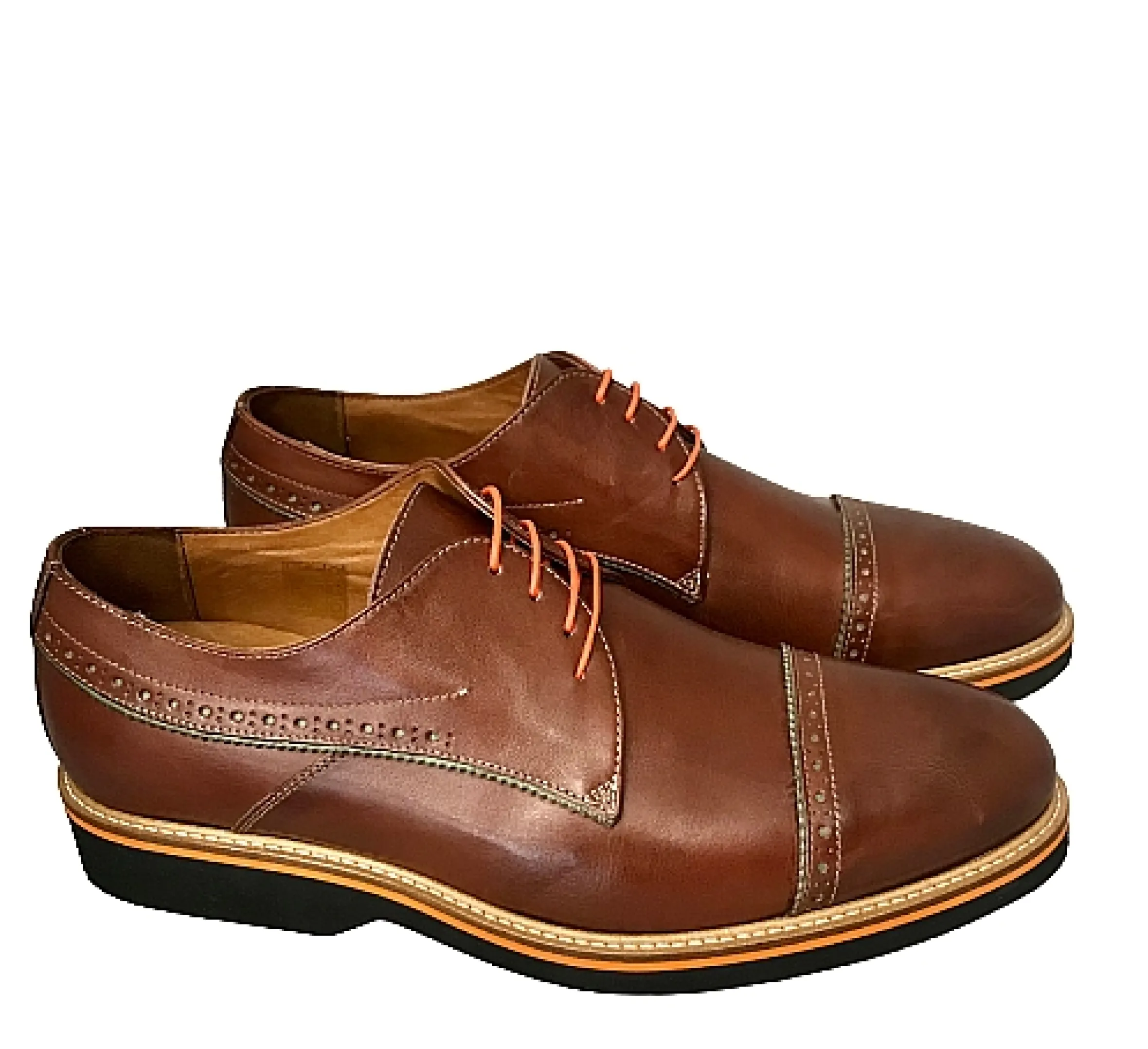 Scarpe di Maremma Stringata In Pelle Marrone*Uomo Stringate