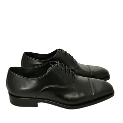 Scarpe di Maremma Stringata Nera Con Spunterbo*Uomo Stringate