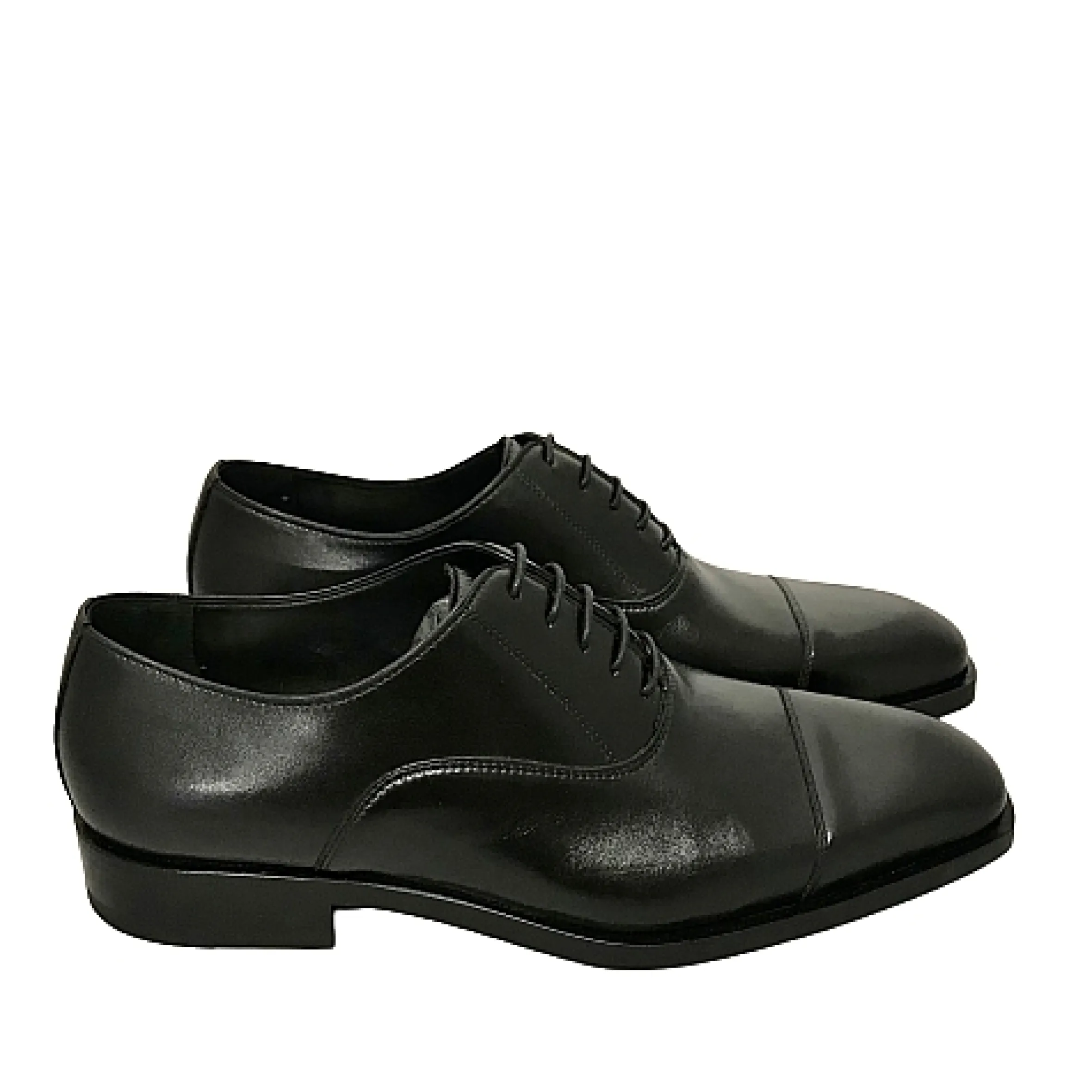 Scarpe di Maremma Stringata Nera Con Spunterbo*Uomo Stringate