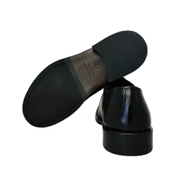 Scarpe di Maremma Stringata Nera Con Spunterbo*Uomo Stringate