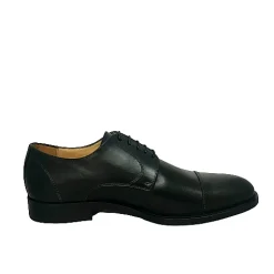 Scarpe di Maremma Stringata Nera Con Spunterbo*Uomo Stringate