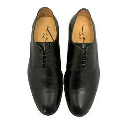 Scarpe di Maremma Stringata Nera Con Spunterbo*Uomo Stringate