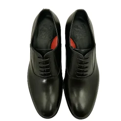 Scarpe di Maremma Stringata Nera Liscia*Uomo Stringate