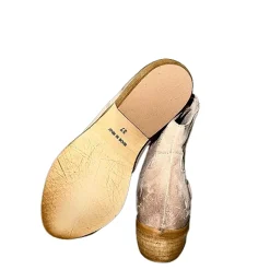 Scarpe di Maremma Texano Artigianale In Nabuk Spazzolato Cipria*Donna Tronchetti