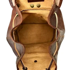 Scarpe di Maremma Zaino Artigianale A Secchiello Testa Di Moro*Donna Zaini