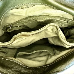 Scarpe di Maremma Zaino Artigianale In Pelle Lavata*Donna Zaini