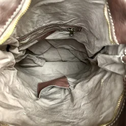 Scarpe di Maremma Zaino Artigianale In Pelle Lavata*Donna Zaini