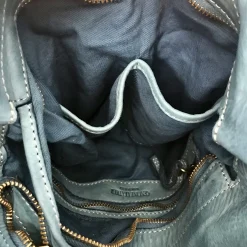 Scarpe di Maremma Zaino Artigianale In Pelle Lavata Ed Intrecciata*Donna Zaini
