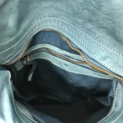 Scarpe di Maremma Zaino Artigianale In Pelle Lavata Ed Intrecciata*Donna Zaini