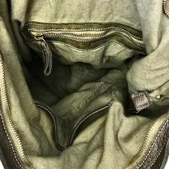 Scarpe di Maremma Zaino Artigianale In Pelle Di Vacchetta Lavata*Donna Zaini
